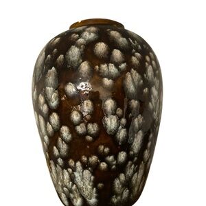 Mid-century signed pottery vase.